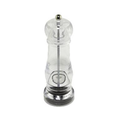 Imagem de Moedor De Temperos Aço Inox E Acrilico Transparente - Armazém WEB