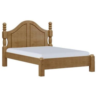 Imagem de Cama Casal Classica 1,40 Ouro Freijó - FN - Finestra