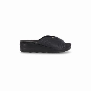 Imagem de Tamanco Spa Anabela Médio Preto - PICCADILLY, 36