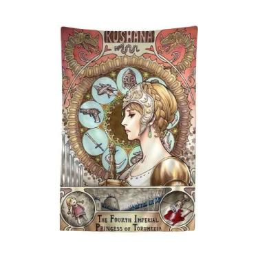 Imagem de Estúdio Ghibli Ukiyo-e Anime Tapeçaria Para Sala de estar Decoração de