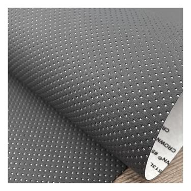 Imagem de Couro autoadesivo Remendo Autoadesivo De Couro Perfurado Para Sofás E Assentos De Carro, Kit De Reparo De Estofamento De Móveis De Couro Com Forte Adesão, Tecido De Couro Grande Faça Você Mesmo(Dark g