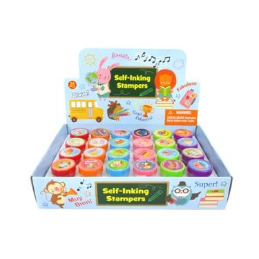 Imagem de TINYMILLS 24 peças de carimbos para professores de espanhol