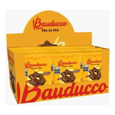 Imagem de Pão De Mel Bauducco Chocolate Ao Leite 15 unidades de 30g cada