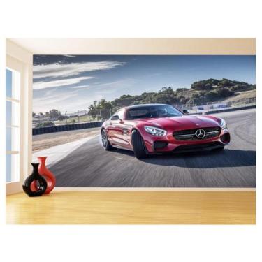 Imagem de Papel De Parede 3D Carro Gt Coupe Amg Mercedes 3,5M Car238 - Você Deco