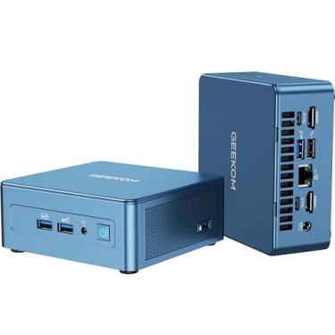 Imagem de GEEKOM Mini PC Mini IT12, 12ª geração Intel i7-12650H NUC12 Mini computadores (10 núcleos, 16 threads) 32GB DDR4/1TB PCIe Gen 4 SSD Windows 11 Pro Desktop PC suporta Wi-Fi 6E/Bluetooth 5.2/USB