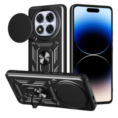 Imagem de Capa Capinha Armadura Para Xiaomi Poco X7 5G - Indefinido, Preto