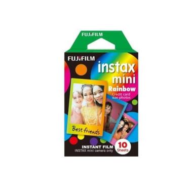 Imagem de Filme instantâneo Fujifilm Instax Rainbow com 10 poses, 10