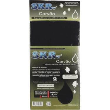 Imagem de Esponja Filtrante Carvão Ativado Skrw - 16X12Cm