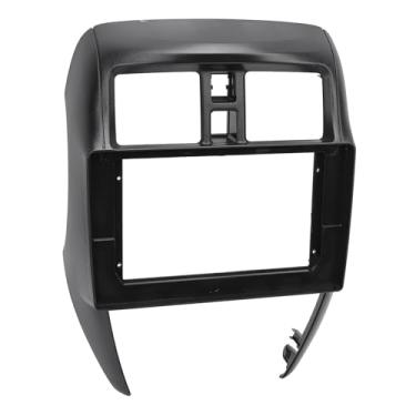 Imagem de Zhjvihx Painel de Navegação Quadro Duplo Din Carrápio Estéreo, 10.1in 2din Center Control DVD DVD Painel de Navegação Fáscia Quadro para Versa 2015 a 2019, (Com cabo de alimentação)