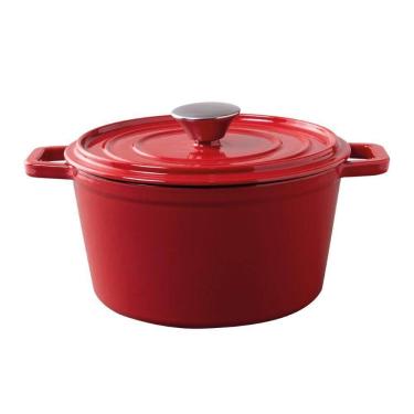 Imagem de Caçarola Em Ferro Indução Sauté 26cm Haus Concept Vermelho