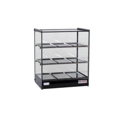 Imagem de Estufa Evr Tower Vitrine Salgados 9 Bandejas Iluminação Led - Titã