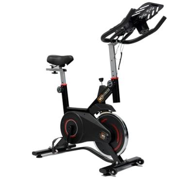 Imagem de Bicicleta Spinning WCT Fitness 8Kg Roda de Inércia Cor Preto e vermelho