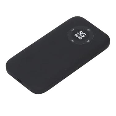 Imagem de Luocute 5G Mobile Hotspot WiFi 6, 2,77 Gbps DL Speeds Dispositivos Wi -Fi Portátil Roteador Sem Fio Com Slot para Cartão SIM, Bateria de 7100mAh, Suporte para 16 Dispositivos Conectados (Preto)
