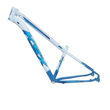 Imagem de Quadro KSX 100% Alumínio Liga 6061 Aro 29 Bicicleta Mountain Bike Cabeamento Interno Com Gancheira (AZUL ZIMBRO C/BRANCO (ADS AZUL), 21)