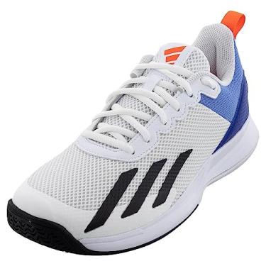 Imagem de adidas Tênis masculino Courtflash Speed, Branco/Preto/Preto, 11.5