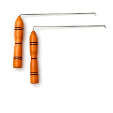 Imagem de Dual Rod Em Madeira Para Radiestesia Artesansal Padrão