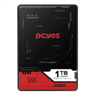 Imagem de SSD 1 Tb, Pcyes, Sata Iii, Py1024, 2,5 Leitura, 550mb Gravação - SSD25py1024