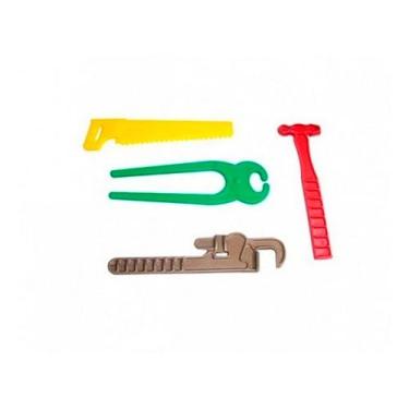 Imagem de Kit 100 Mini Ferramentas Brinquedo Infantil Lembrancinha - VENDEU BEM