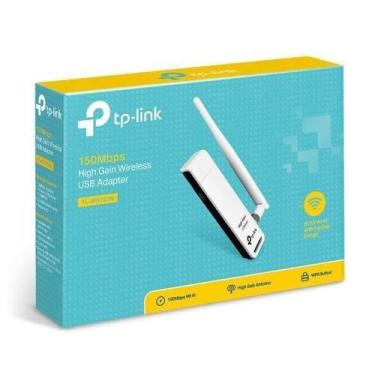Imagem de Adaptador Usb Wireless N De Alto Ganho De 150Mbps-Tp-Link - Outro