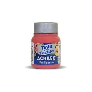 Imagem de Tinta de tecido Acrilex vermelho bebê 800 37ml