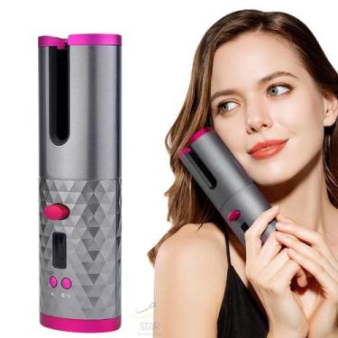 Imagem de Aparelho Modelador Ondulador De Cachos Automático Portátil - Star Capa