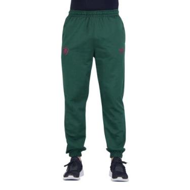 Imagem de Calça Umbro Fluminense Viagem 2024/25 Masculina, Verde, M