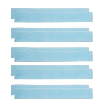 Imagem de PUREBURG Pacote com 10 filtros de substituição MAC-408FT-E compatível com ar condicionado Mitsubishi Electric MAC-408FT-E MSL-GL15NA, sem moldura. Sistema montado na parede