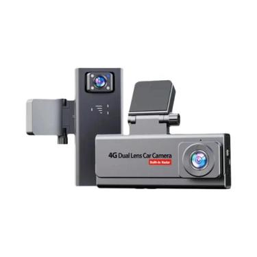 Imagem de Câmera Veicular 4K Com Dupla Lente E GPS PEGATAH, Câmera De Carro Com 