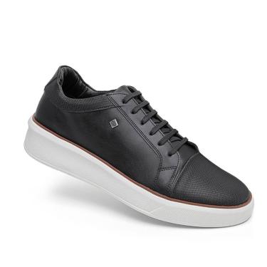 Imagem de Sapatênis Masculino Casual Confortável com Estilo e Detalhe Moderno Tênis Sola Leve e Macio