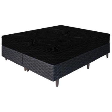 Imagem de Cama Box (Box + Colchão) Queen Umaflex de Molas - 63cm de Altura Duomo