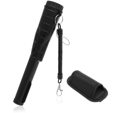 Imagem de Detector de metais portátil totalmente à prova d'água para adultos e crianças, varinha de ponteiro de pino pequeno, detecção de 360°, alta precisão, 3 modos de alerta, profissional para ouro, na praia