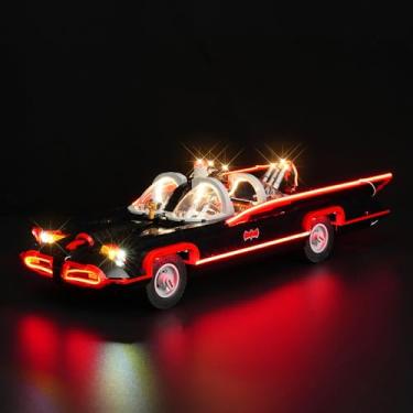 Imagem de Rorliny LED Lighting Kit Compatible with Lego The Classic TV Series Batmobile 76328(No Lego Models), Creative Light Set Compatible with Lego 76328