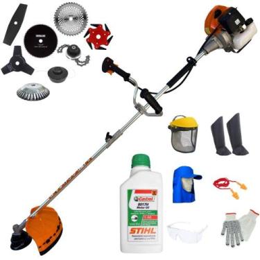 Imagem de Aparador de Grama Terra GRHB-430 Bipartida À Gasolina 43cc 12.000rpm 1