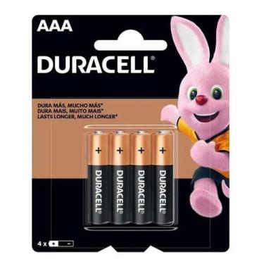 Imagem de Pilhas Duracell Aaa Palito 4 Unidades - Mn2400