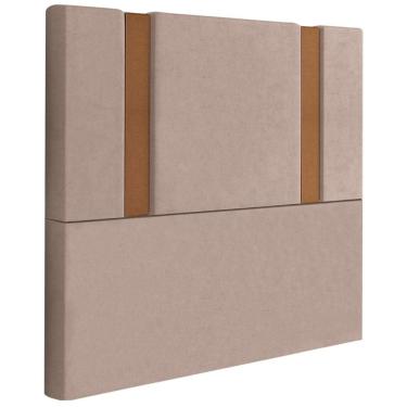 Imagem de Cabeceira Solteiro 88 cm Veron Veludo Rose Soon