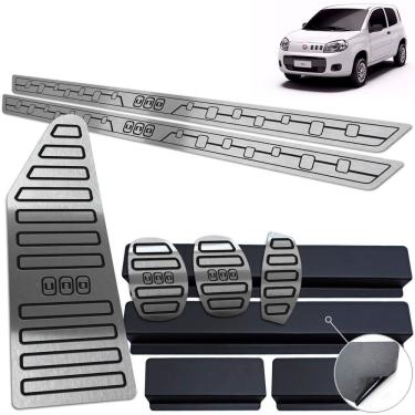 Imagem de Soleira Pedaleir Manual Descans Uno 2013 A 2020 2 Portas Pre