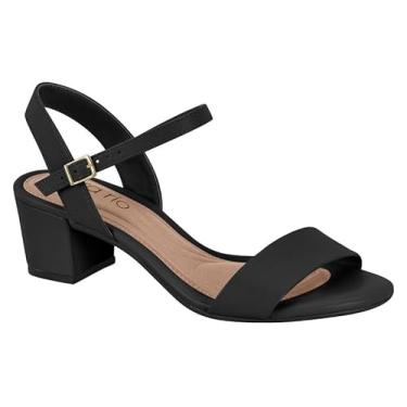 Imagem de Sandalia Feminina Casual Beira Rio Salto Baixo 8246.1176 - Original (Preto, BR, Adulto, Numérico, 34)