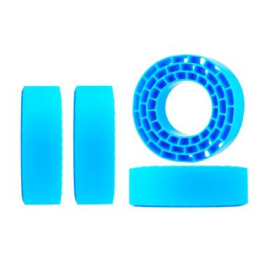 Imagem de NMNRC 1.55 inch Silicone Rubber Insert Foam Soft Version Compatible with 1.55'' Rim 95-97mm Tires Upgrades Part Blue
