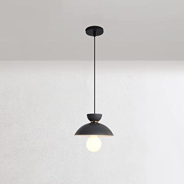 Imagem de YQSLQZZ Luminária pendente vintage para sala de jantar, cozinha, ilha, luminárias, escandinavas, modernas, de cabeceira, para corredor, sala de estar, altura ajustável