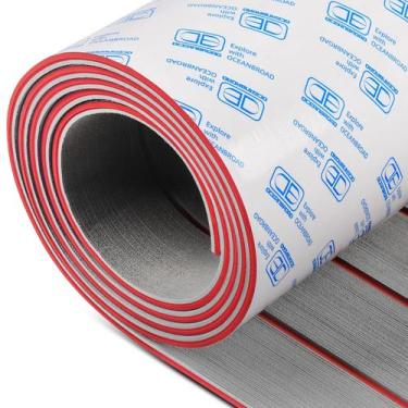 Imagem de Revestimento de barco OCEANBROAD EVA Foam Autoadesivo 244x73cm Cinza