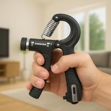 Imagem de Hand Grip Ajustável com Contador – Exercitador de Mão e Antebraço 60kg para Treino de Força