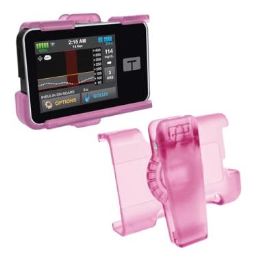Imagem de Artisan Power Capa tipo coldre para Tandem t: Slim, t: Slim X2 e t: Slim G4 Insulin Pump – Clipe de cinto giratório de 360° seguro, plástico de grau de saúde, enrolamento de tubos, coldre durável para