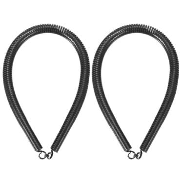 Imagem de HARFINGTON 2 peças dobrador de tubo de mola de PVC 12 mm OD 380 mm de comprimento tipo A mola de dobra de tubo para dispositivos de dobra de tubos em energia hidráulica doméstica, preto