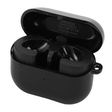 Imagem de Zopsc Estojo de Carregamento de Reposição para Buds 3 SM R530, Bateria de 590mAh, Carregamento Rápido Sem Fio e USB C, Indicador de Energia LED, Capa Protetora Portátil (Preto)
