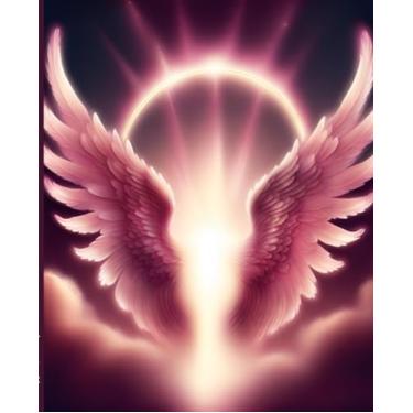 Imagem de Pink Angel Wing Composition Notebook: 100 pages