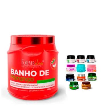Imagem de Máscara Banho de Verniz Morango Forever Liss 1kg
