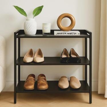 Imagem de Sapateira Industrial Multiuso 3 Prateleiras Para Sala Hall de Entrada 