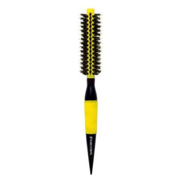 Imagem de Escova Cabelo Thermal Ceramic 36mm Corpo Alumínio Marco Boni, Amarelo