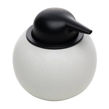 Imagem de Porta Sabonete Líquido de Cerâmica Granada 350ml Branco - Wo