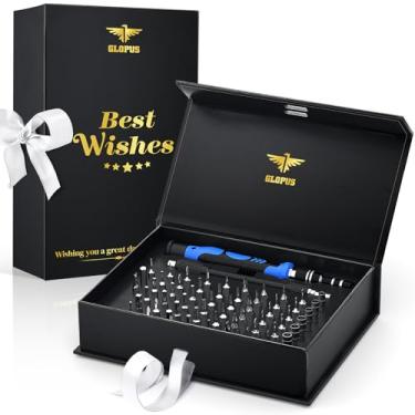 Imagem de Meias de Natal para homens, conjunto de chaves de fenda de precisão com 57 pontas, presentes legais para homens, pai, namorado, marido, ele, colarinho azul, presentes para homens que têm tudo